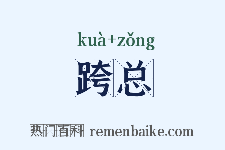 跨总是什么意思的图片